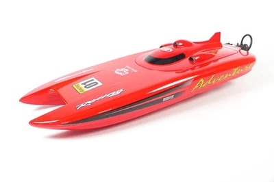 Amewi Rennkatamaran Adventure rot 2,4 GHz 30km/h 26070 RC Rennboot Speedboot - Bild 1 von 4