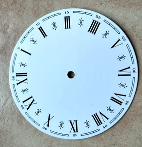 Cadran horloge émaillée pendule ancienne made in France - Picture 1 of 1