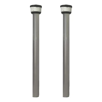 Paquete de 2 varillas de ánodo de magnesio para calentadores de agua RV, núcleo de acero inoxidable Foto 1 de 4