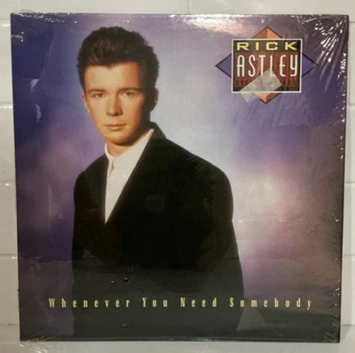 Rick Astley - Whenever You Need Somebody (Vinyl LP, 1987) BMG 6822-1-R - Image 1 of 4