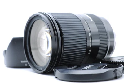 Near Mint Tamron 18-200mm F3.5-6.3 Di III VC Black B011 For Sony E-Mount w/ Hood - Image 1 of 4