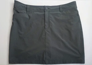 Eddie Bauer Rock Skort Damen Gr. 14 grau Nylon Wandern Golf aktiv Outdoorbekleidung - Bild 1 von 7