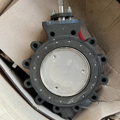 Jamesbury 815L112236XZ Stainless 10" Wafer Sphere Butterfly Valve 285PSI - Image 1 of 4
