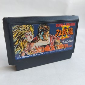 Double Dragon II Technos Japan pre-owned Nintendo Famicom NES Te