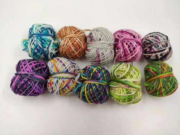 handgefärbtes Einöder Mini Reste Paket -  114 g BUNTER MIX Set20 - Bild 1 von 1