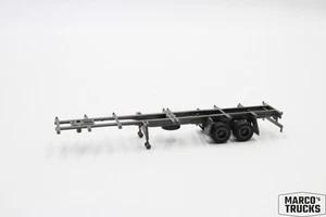 Herpa 40ft Containerchassis 2achs dunkelgrau 1:87 /HU23645 - Bild 1 von 1