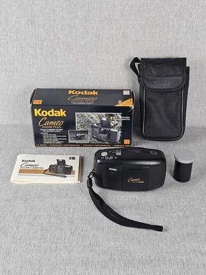 Kodak Cameo Zoom Plus 35mm Camera Panoramic Manual Case Box Film Case Tested - Image 1 of 4