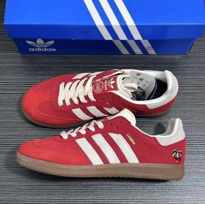 Adidas Originales SAMBA OG OG TAL Para hombres y Mujeres Zapatos Rojos IG8905 Foto 1 de 4