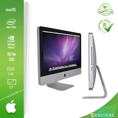 iMAC A1311 Intel Core 2 Duo - 256 Go SSD - 16Go RAM - Nvidia GeForce 9400 - Photo 1/3