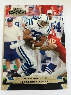 2005 Playoff Honors Edgerrin James #44 Colts - Image 1 of 2