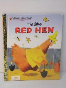 LITTLE GOLDEN BOOK - LA GALLINA ROSSA - STAMPA CLASSICA 24pg '24' - Foto 1 di 4