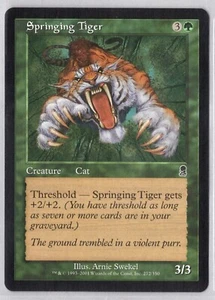 1x Springing Tiger - Odyssey - Near Mint - Imagen 1 de 1