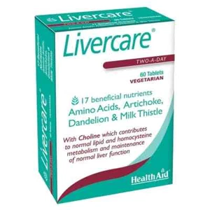 HealthAid - Livercare - 60 Vegan Tablets - Picture 1 of 9