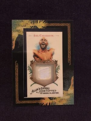 2008 Topps Allen & Ginter Framed RELIC Joel Casamayor #AGR-JCJ - Image 1 of 2