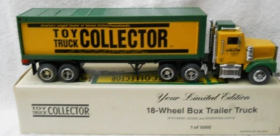 1995 Taylor Made 18-Wheel Box Trailer Truck Bank Limited Edition #68 Collectable - Image 1 of 4