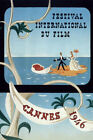 359852 Film Movie 1946 Cannes International Festival Vintage Art Poster UK
