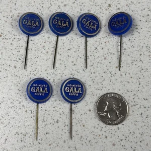 Lot of 6 Niemeyer Gala Koffie Coffee Dutch VTG Stick Pin Badge Pins #49505 - Picture 1 of 4