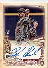 2017  Topps Gypsy Queen Autographs Braden Shipley #GQA-BSH    AU