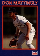 Lot Of 95 1990 Starline Long John Silver's Baseball Don Mattingly Card # 28