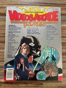 RARE #2 ISSUE OF CREATIVE COMPUTING VIDEO & ARCADE GAMES MAGAZINE STAR WARS - Picture 1 of 3