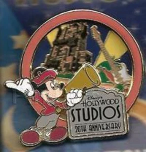 Prendedor Disney 70048 Disney's Hollywood Studios 20 Aniversario Skyline Mickey LE - Imagen 1 de 1