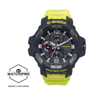 Casio G-Shock GRAVITYMASTER Solar Yellow Resin Band Watch GR-B300RY-1A9 - Picture 1 of 3