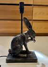 Hare Licking Paw Table Lamp  Rabbit Lamp