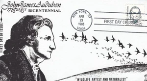 1863 22c JOHN J. AUDUBON - Garik cachet - Picture 1 of 1