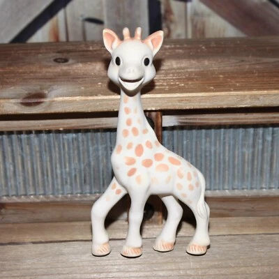 Vulli Sophie The Giraffe La Girafe Natural Rubber Baby Teether Squeaker Toy - Image 1 of 4