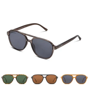Gafas de sol SMOODER PIPER hombre/mujer UV400 aviador vintage retrò piloto - Imagen 1 de 27