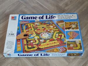 Vintage Game Of Life Board Game by MB GAMES 1978 Version Family Game