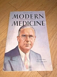 February 1954 MODERN MEDICINE Magazine - Dr. Joseph Moore - JOHNS HOPKINS - Picture 1 of 10