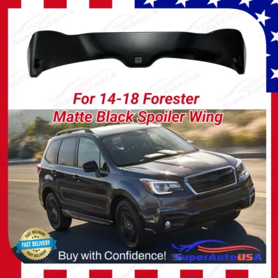 Se adapta a Subaru Forester 2014-2018 lluvia viento sol techo trasero ventana visera alerón ala Foto 1 de 4