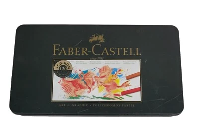 (2)120克拉Faber Castell Polychromos粉笔粉彩棒(已停产) — 第 1/4 张图片