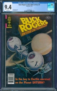 BUCK ROGERS #5 CGC GRADED 9.4 NM WP CLASSIC SCI FI GOLD KEY COMICS 1979 - Picture 1 of 2