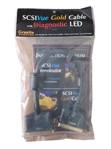 NOWY Oryginalny granitowy cyfrowy złoty kabel diagnostyczny SCSI model 3075 SCSIVUE - Zdjęcie 1 z 4