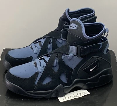 DS Nike Air Unlimited sz11 Black/Ultramarine foamposite uptempo max 889013 003 - Image 1 of 4