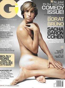 GQ Magazine Comedy Issue Sacha Baron Cohen Glenn Beck Ed Westwick Style 2009 - Picture 1 of 12