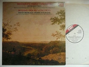 OISTRAKH KNUSHEVITZKY OBORIN PLAY BEETHOVEN TRIPLE CONCERTO PO SARGENT EMI 2035 - Picture 1 of 3