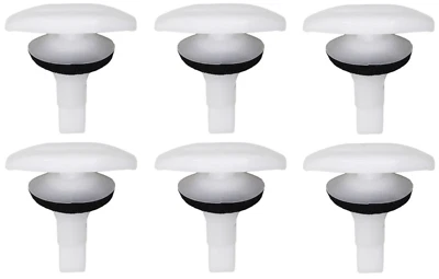 6 NEW DOOR WEATHERSTRIP CLIPS! FITS MITSUBISHI OUTLANDER & MONTERO MR380850 - Image 1 of 3