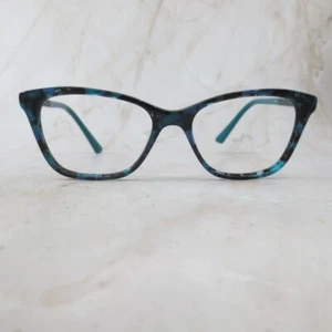 Nicole Miller Lulu C03 Eyeglasses Frame Women's Blue Tortoise Full Rim 49-15-125 - Picture 1 of 7