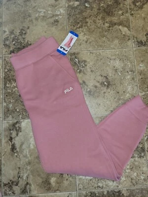 Womens Fila Sweat Pants Pink Dusty Rose 2XL - Image 1 of 3