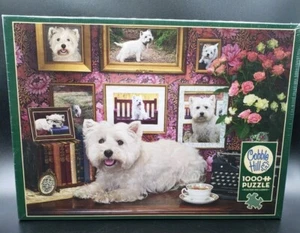 Cobble Hill "Westies Are My Type" Puzzle 1000 pezzi con poster 26"x19" SIGILLATO - Foto 1 di 24