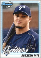 2010 Bowman Prospects Black #BP90 Donavan Tate