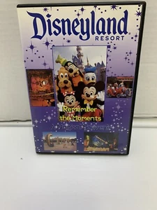 "DISNEYLAND RESORT"."REMEMBER THE MOMENTS".NEW MAGICAL SOUVENIR DVD - Picture 1 of 2