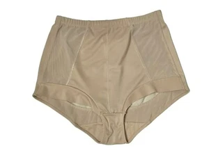 Vintage beige High-Waist Shapewear Mieder Höschen transparent - Bild 1 von 5