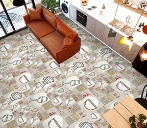 3D Grey Cup FZ4581 Floor WallPaper Murals Epoxy Floor Print Decal UK Amy - Picture 1 of 5