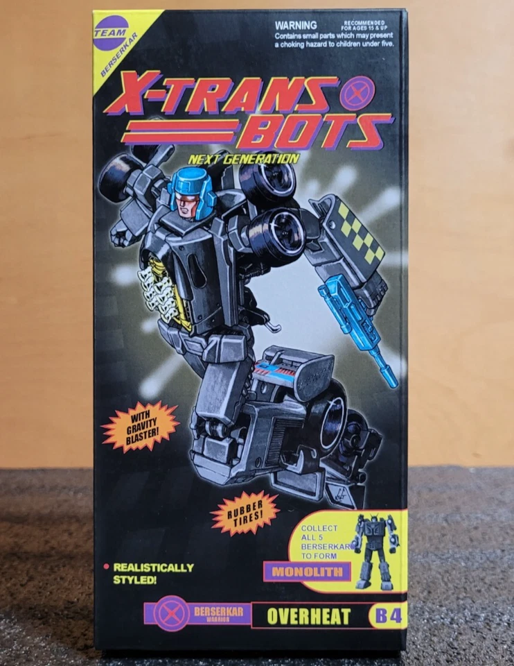 X-Transbots B4 Overheat Next Generation figure - Image 1 of 4