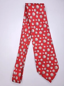 Utopia Mens Formal Necktie 57"Lx4"W Red/White Neck Tie - Picture 1 of 5