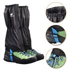 Breathable Black Gaiters for Outdoor Adventures All Weather Protection